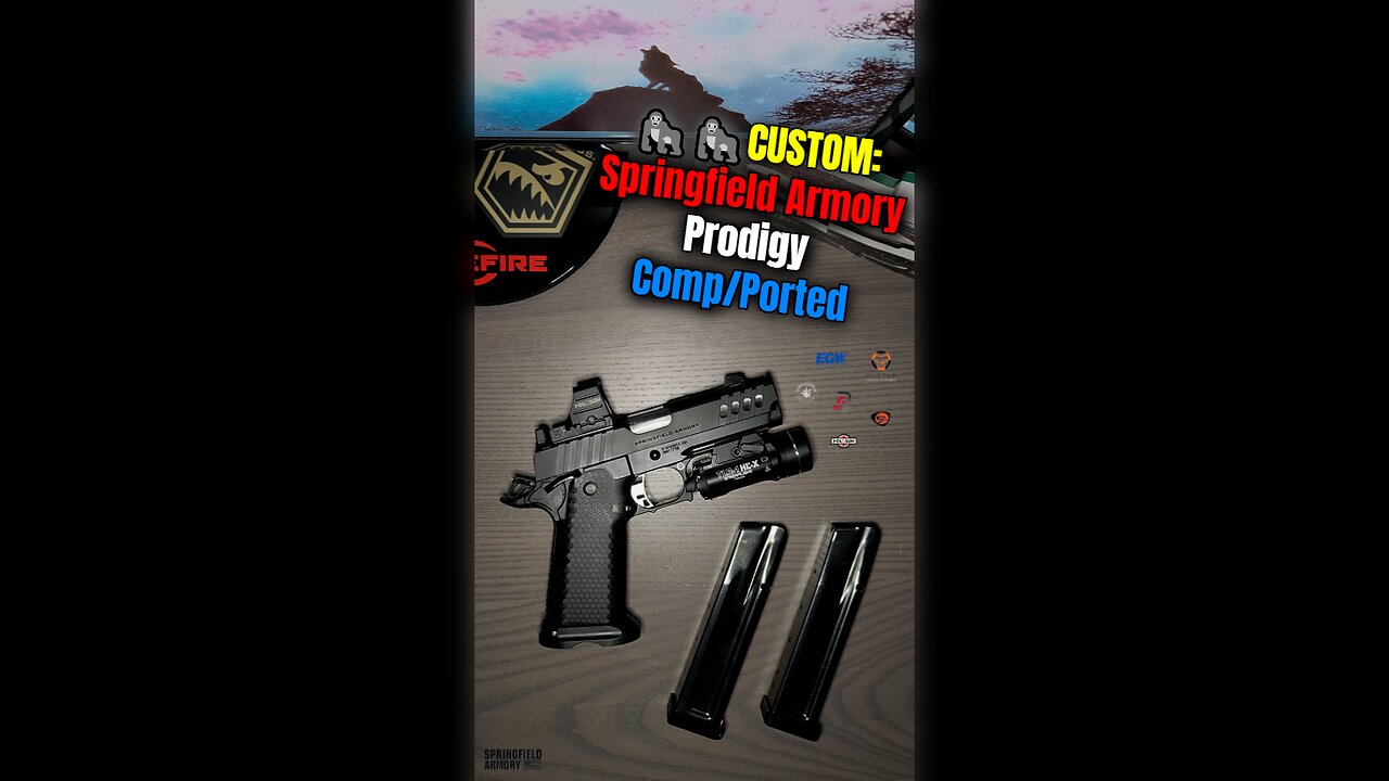 🦍🦍 CUSTOM: Springfield Armory Prodigy 4.25 Comp/Ported