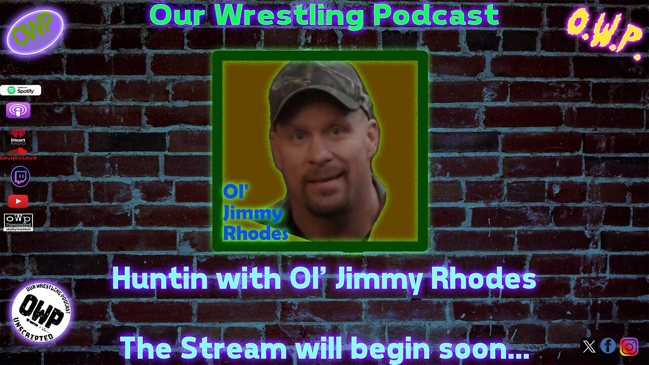 O.W.P. - Ol Jimmy is hunting down new O.W.P. subs for Unscripted Live tonight! #huntshowdown #wwe