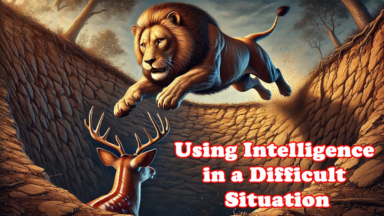 Using Intelligence in a Difficult Situation | Wisdom Wins Over Fear | Animated Moral Story
