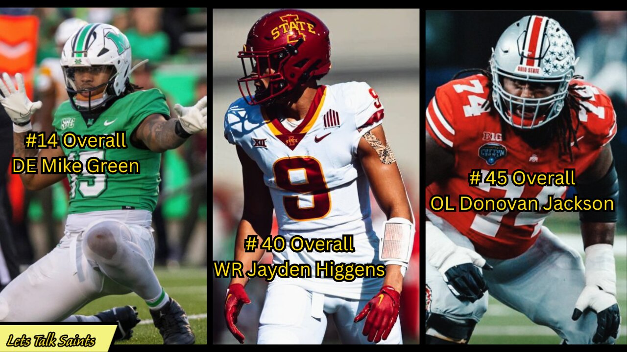 Saints Mock Draft: Is Trading Down in First Round an Option?