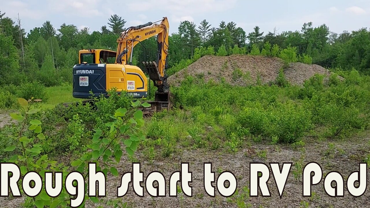 I'm off to a slow start for the new RV pad