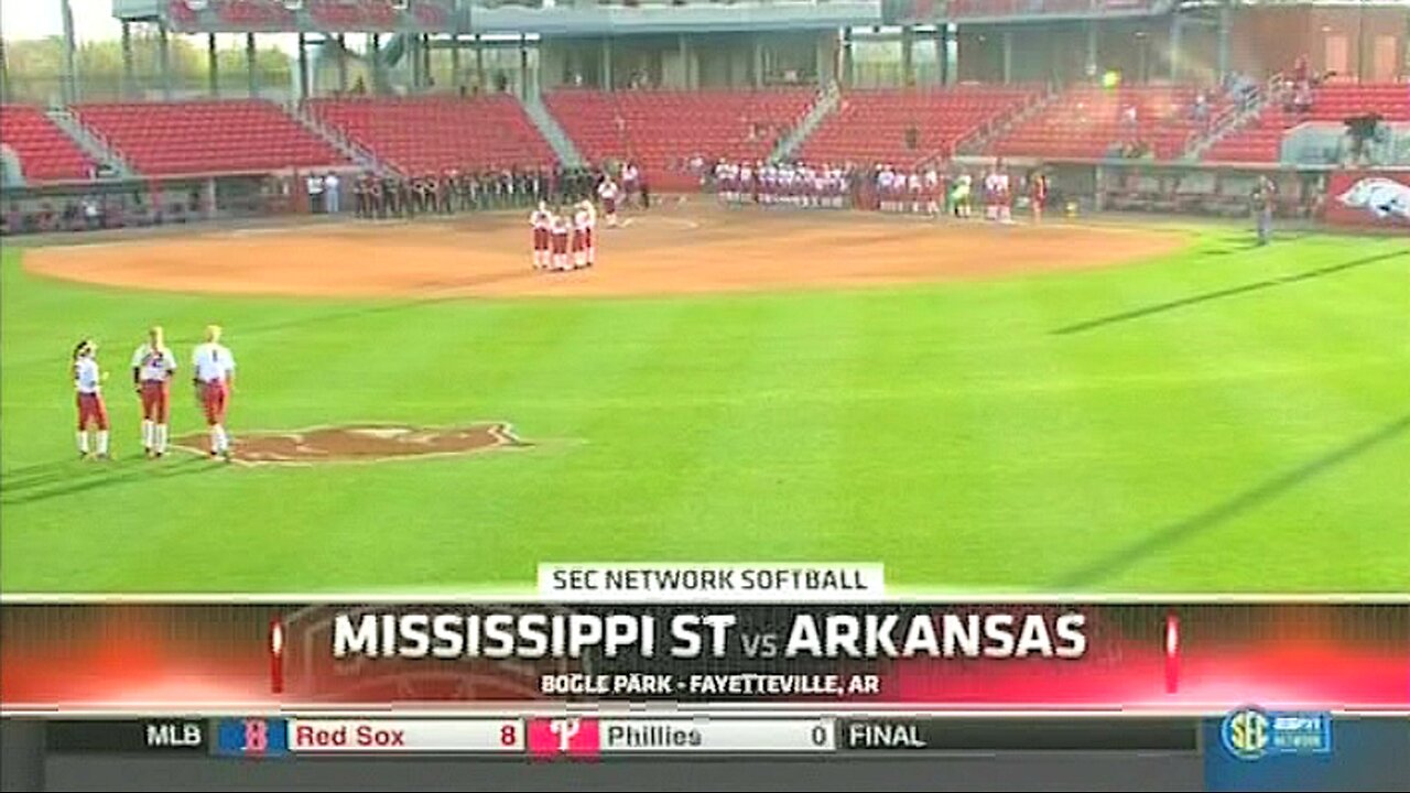 2015 Softball - MS State @ AR (Game 3)