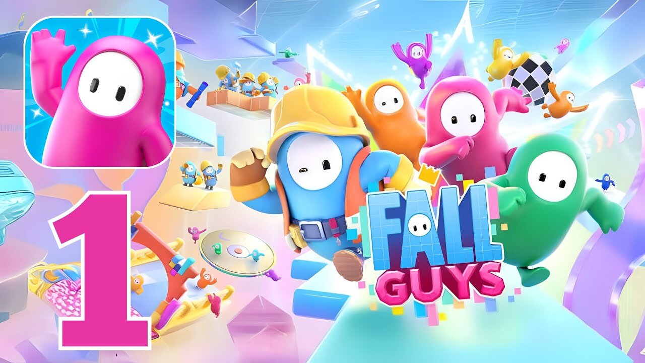 Fall Guys Mobile - Gameplay Walkthrough Part 1 - Tutorial (iOS, Android)