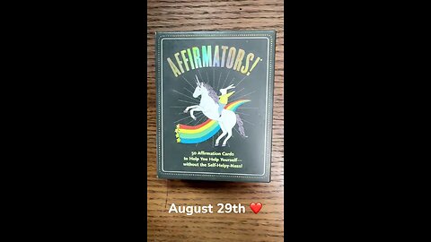 8/29/25 card: engage