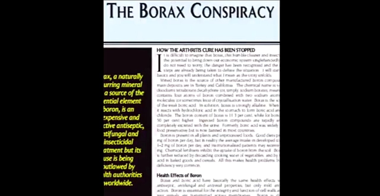 BORAX VERSUS ARTHRITIS: ADDITIONAL SOLUTIONS BAKING SODA 🔥