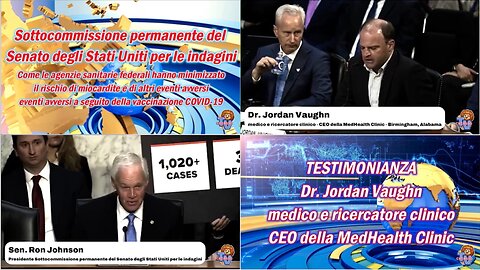 La testimonianza del dott. Vaughn sui casi di miocardite da vaccino