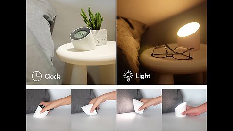 Alarm Clock That Houses Dimmable LED Light