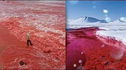 "Unsettling End Times Signs: Mysterious 'Blood Rain' & Red Tinted Waters!"