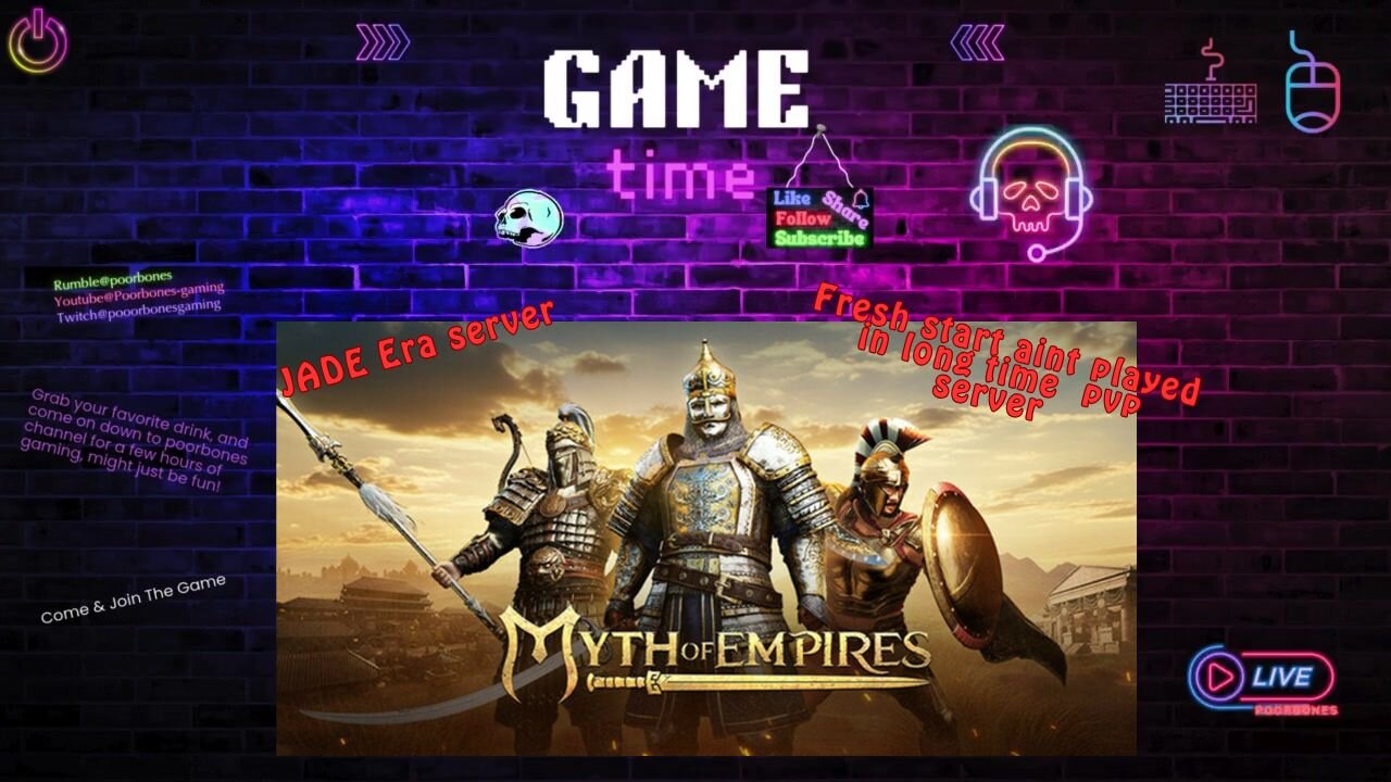 👣Myth of Empire, ☠️ pvp server #4 npc taming