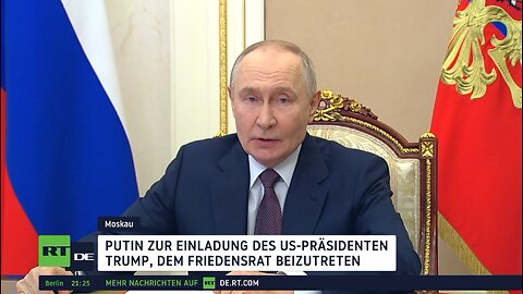 Putin: Russland prüft Einladung zu Trumps "Friedensrat"