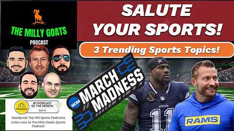 3 ELITE Sports Headlines: March Madness, Cowboys Fight, McVay Squats