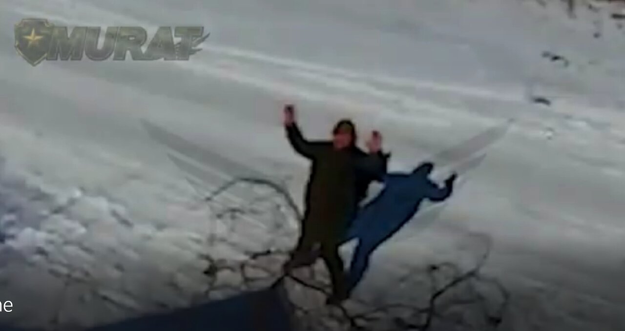 Unarmed civilian narrowly avoided being blown up by skillful Russian UAV operator