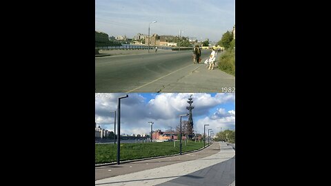 How have the Moscow embankments changed?