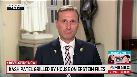 Rep. Goldman: ‘We Have Credible Reporting that [Trump] Is in the Epstein Files’