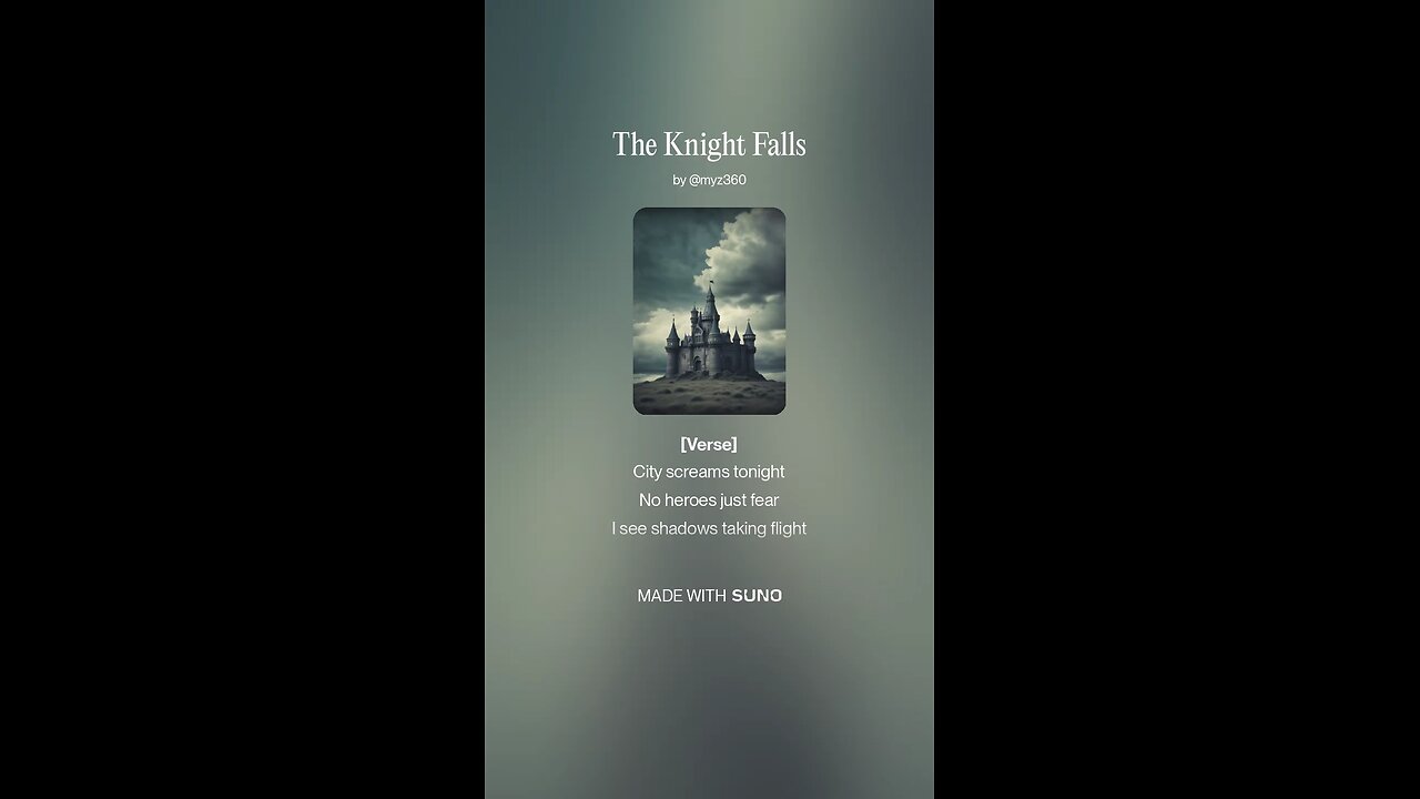 the night falls song