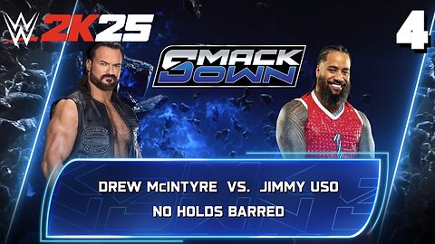 WWE 2K25 Smackdown October 24th 2025 - Match 4: BRUTAL!