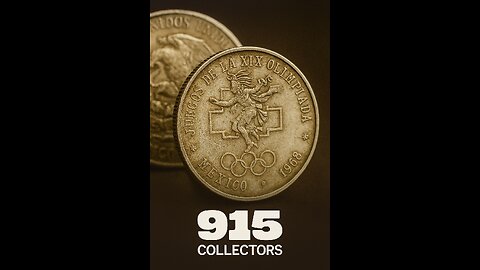 The 1968 Mexican 25 Pesos Olympic Silver Coin #915collectors #coin #collectible #silver