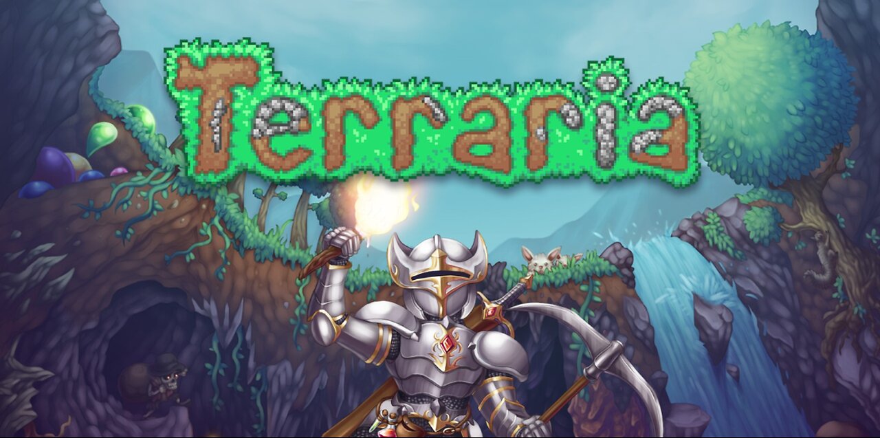 Echo and Rose play TERRARIA - Part 3 - Worst. Biome. Ever.
