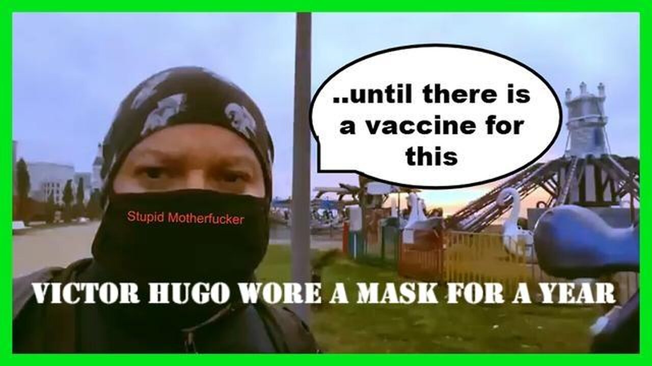 Victor Hugo couldn't wait for a Covid-19 Vaccine so he could take his mask off