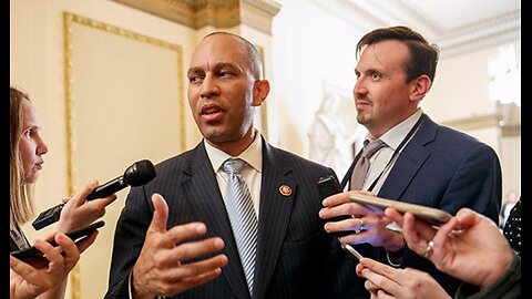 Hakeem Jeffries Sounds Like a DNC Chatbot As He Pretends Great Biden