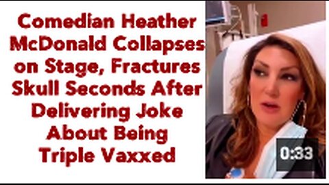 "Heather McDonald, Comedian, Collapses and Fractures Skull On Stage After Joke Delivery"