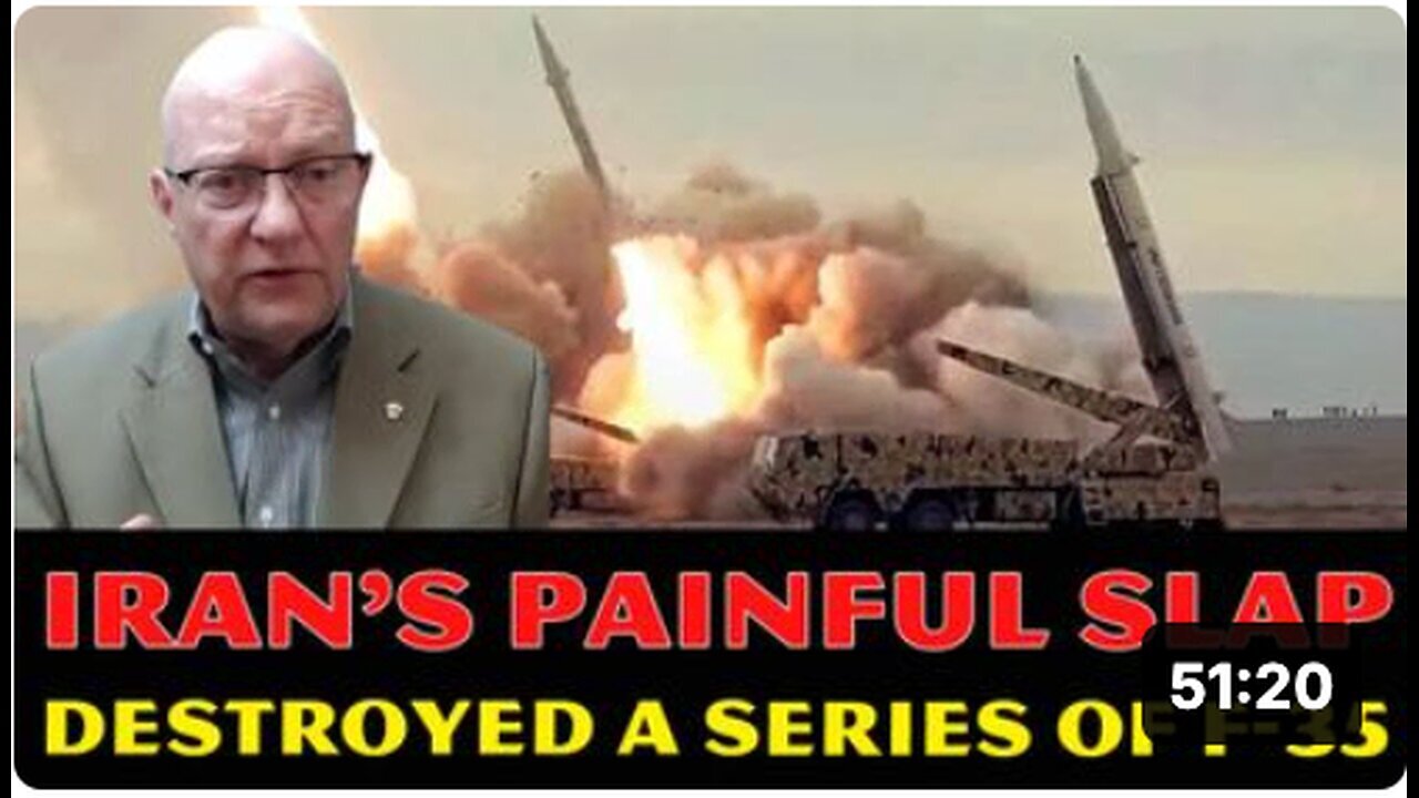 "Larry Wilkerson: Iran's Crushing Blow to IDF Defense System, Possible Destruction of 20 F-35s"