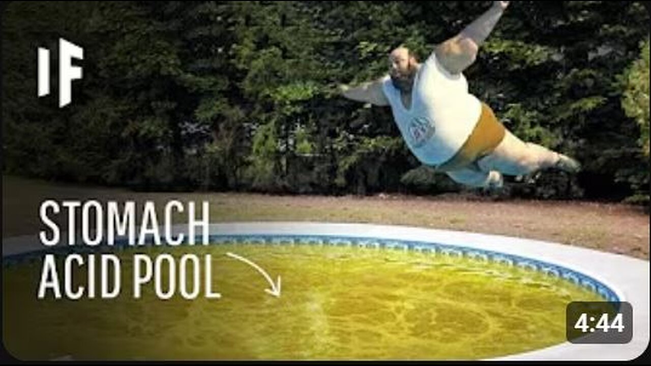 What Happens If You Jumped Into a Pool Full of Stomach Acid? | The Terrifying Reality!