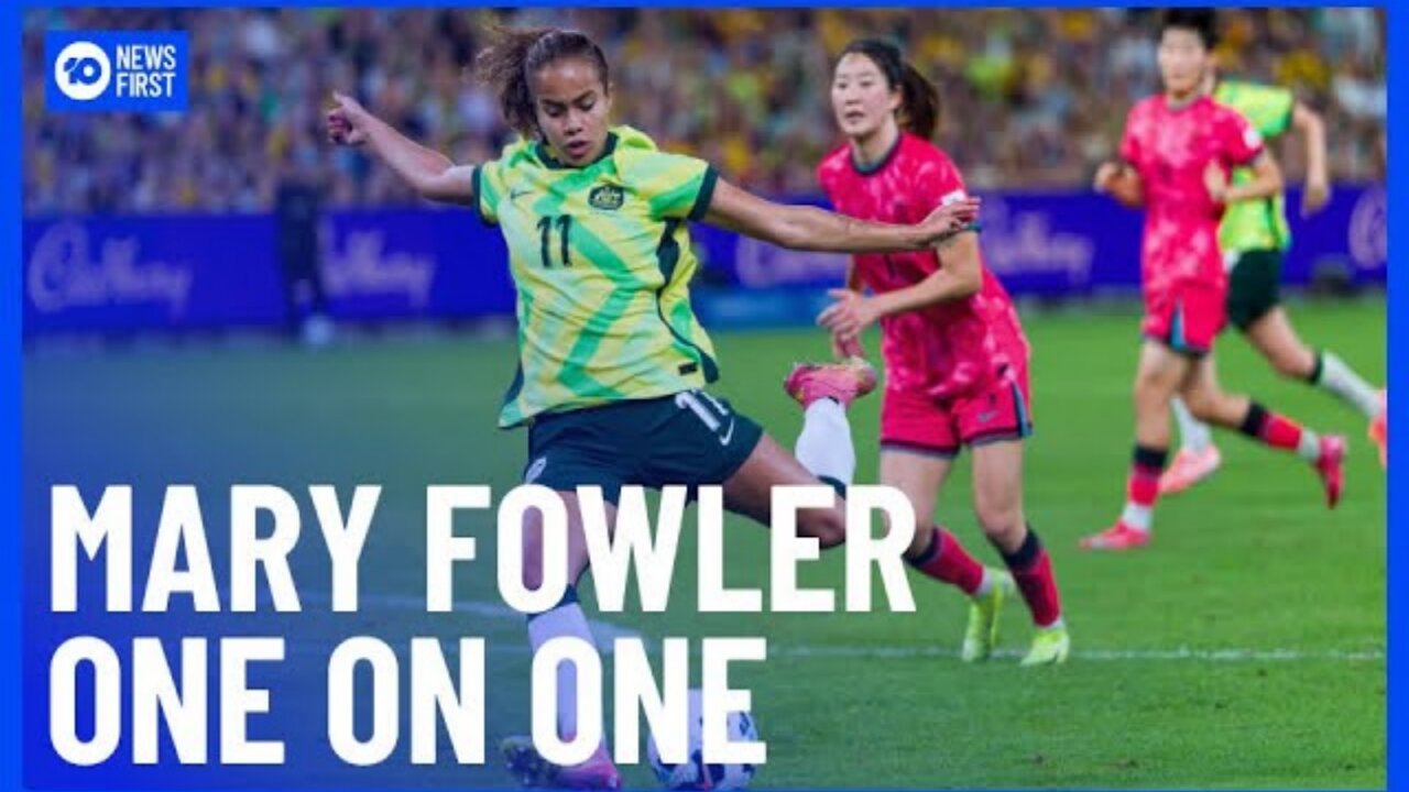 Matildas Mary Fowler Exclusive Interview | Today News | 10 News First