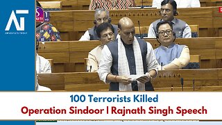 Rajnath Singh on Operation Sindoor: 100+ Terrorists Killed in 22 Mins | Amaravati Today