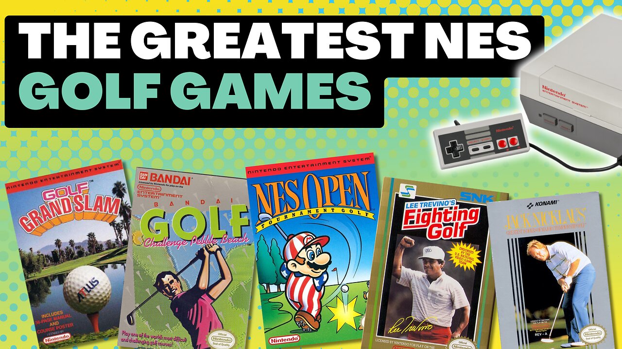 The BEST NES Golf Games