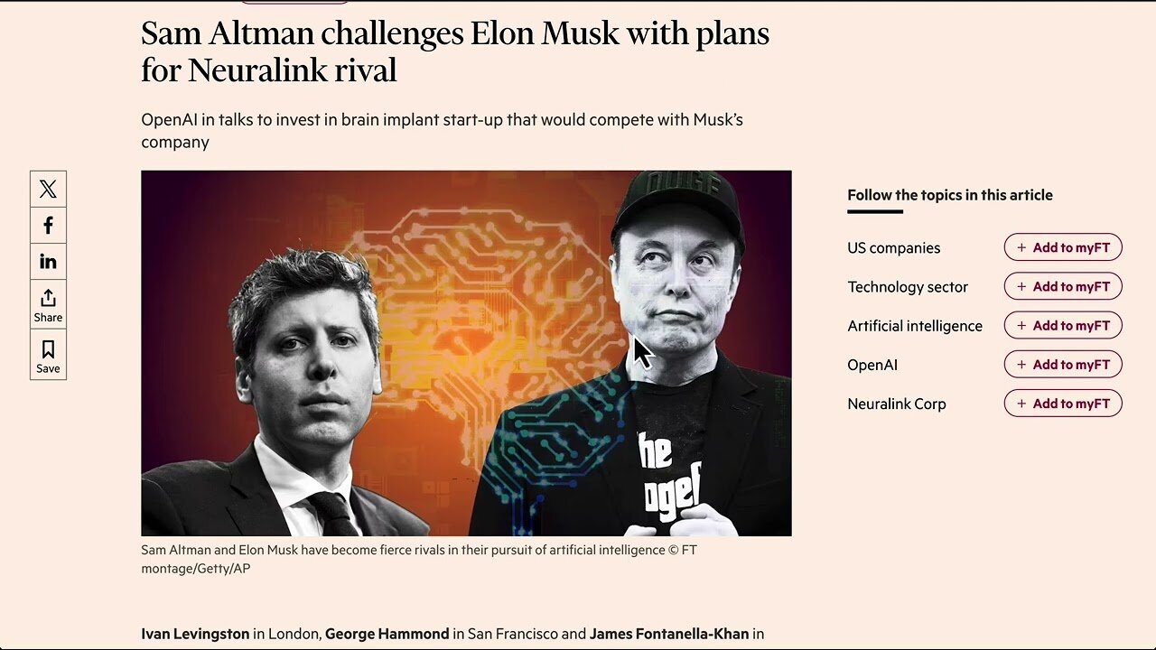 MOTB NEWS: OPENAI NOW LINKED TO BRAIN IMPLANT TECHNOLOGY