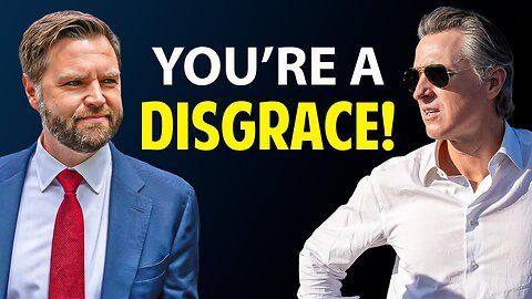 JD Vance SLAMS Newsom for LA Attacks Against ICE Agents