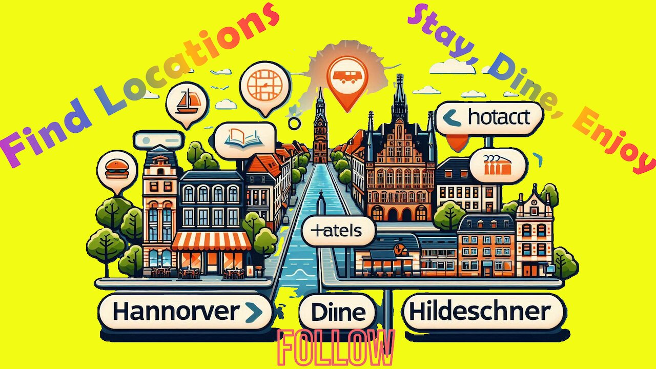 Find Locations Where to Stay, Dine, Enjoy on Hannover Hildesheimer Strasse #City_Walking_Tours_1028