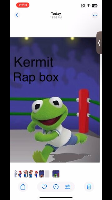 Mystery rap battles Kermit’s rap box solo 1