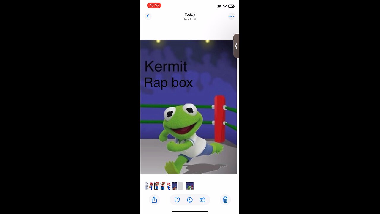 Mystery rap battles Kermit’s rap box solo 1