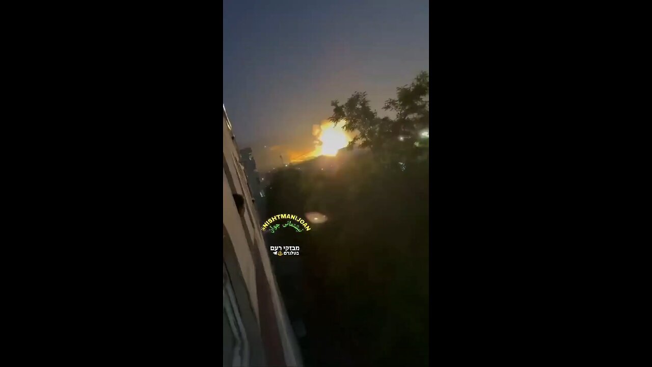 A strike on a large missile base in Iran.