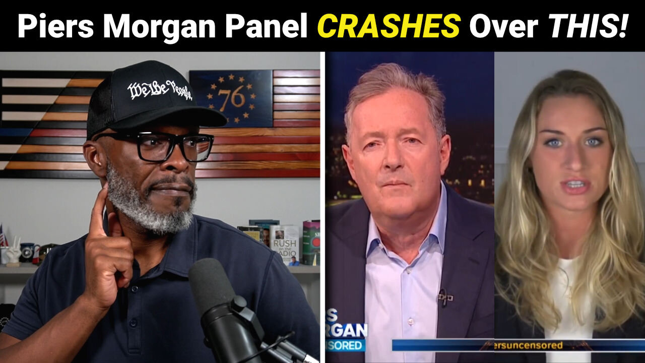 Piers Morgan Panel MELTS DOWN Over White N-Word "Influencer!"