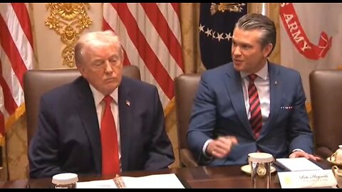 Sec of War: When Trump Speaks He Means Business!