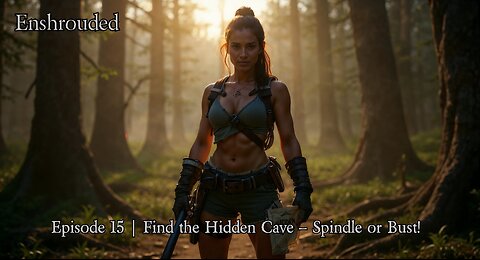Shrouded Gaming Stream Ep. 15 | Enshrouded: Find the Hidden Cave – Spindle or Bust!