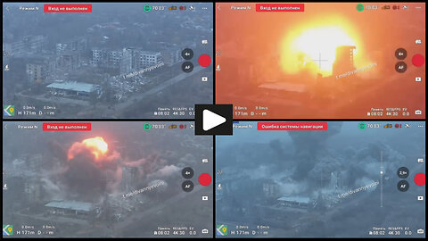 Myrnohrad: Russian UMPK FAB-3000 bomb strikes Ukrainian fortified shelter