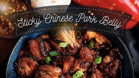 Chinese Sticky Pork Belly Recipe | Sweet, Savory, Melt-in-Your-Mouth Delight!