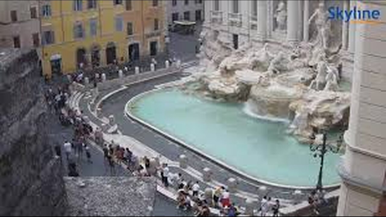 Fontana di Trevi - Roma Live webcam