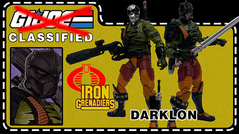 Darklon - G.I. Joe Classified 155 - Unboxing & Review