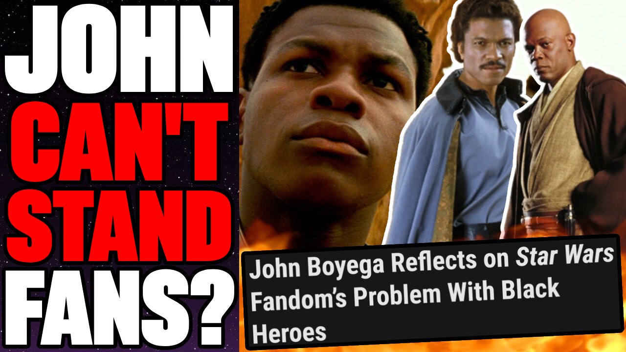 John Boyega Makes INSANE CLAIMS About Star Wars Fans! | Is THIS An Issue In The Fandom?