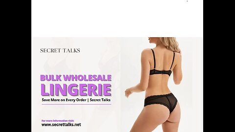Bulk Wholesale Lingerie – Save More on Every Order | Secret Talks