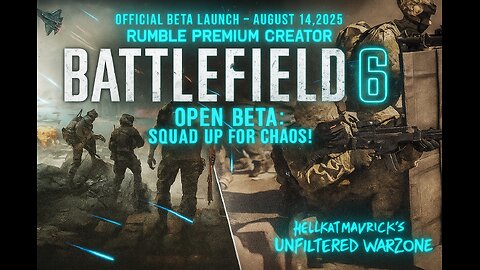 🎮💣BATTLEFIELD 6 BETA: PURE WAR CHAOS: SQUAD UP & KICK ASS!!! 18+🎮💣