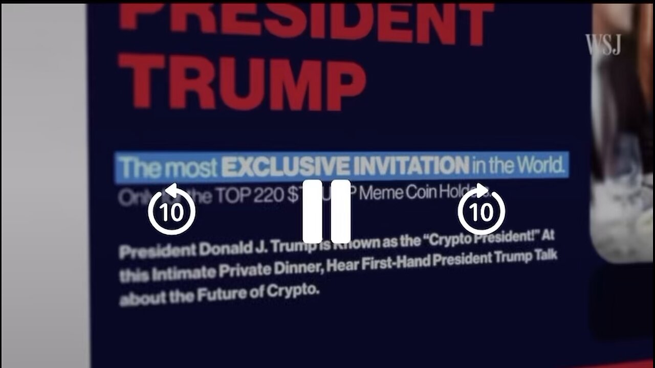 Trump’s lunches a new bitcoins
