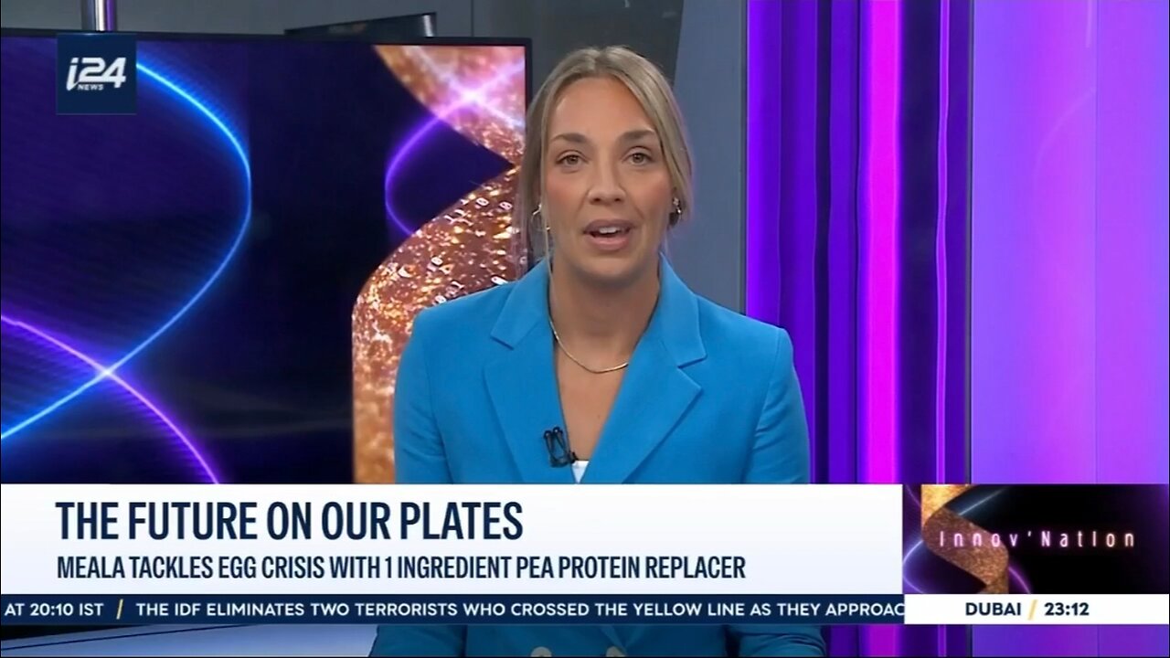 THE FUTURE ON OUR PLATES MEALA TACKLES EGG CRISIS WITH1 INGREDIENT PEA PROTEIN REPLACER