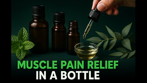 Essential Oils Pain Relief Blend Replacement for Chemical Salves