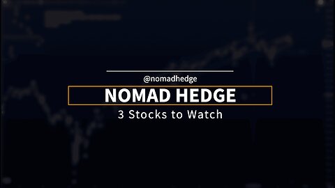 3 Stocks To Watch | Are you ready to buy low?